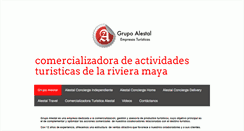 Desktop Screenshot of grupoalestal.com